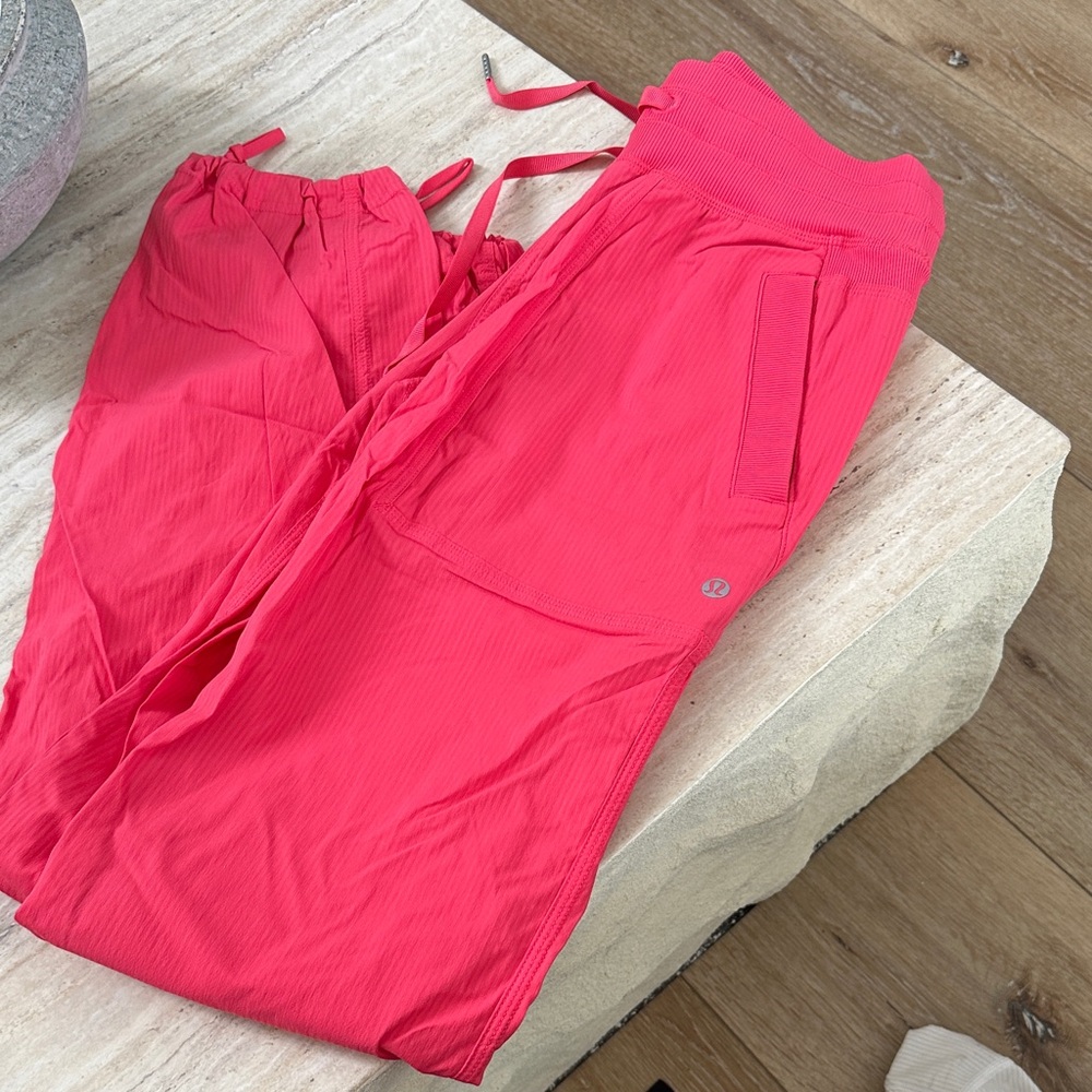 lululemon athletica Bright Pink Track Pants